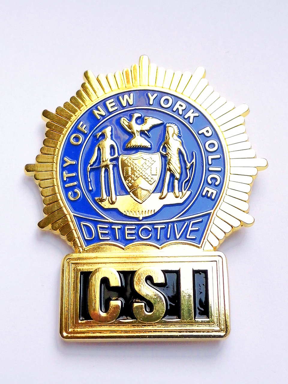 Bild Nr. 2 CSI New York Police DETECTIVE BADGE 
