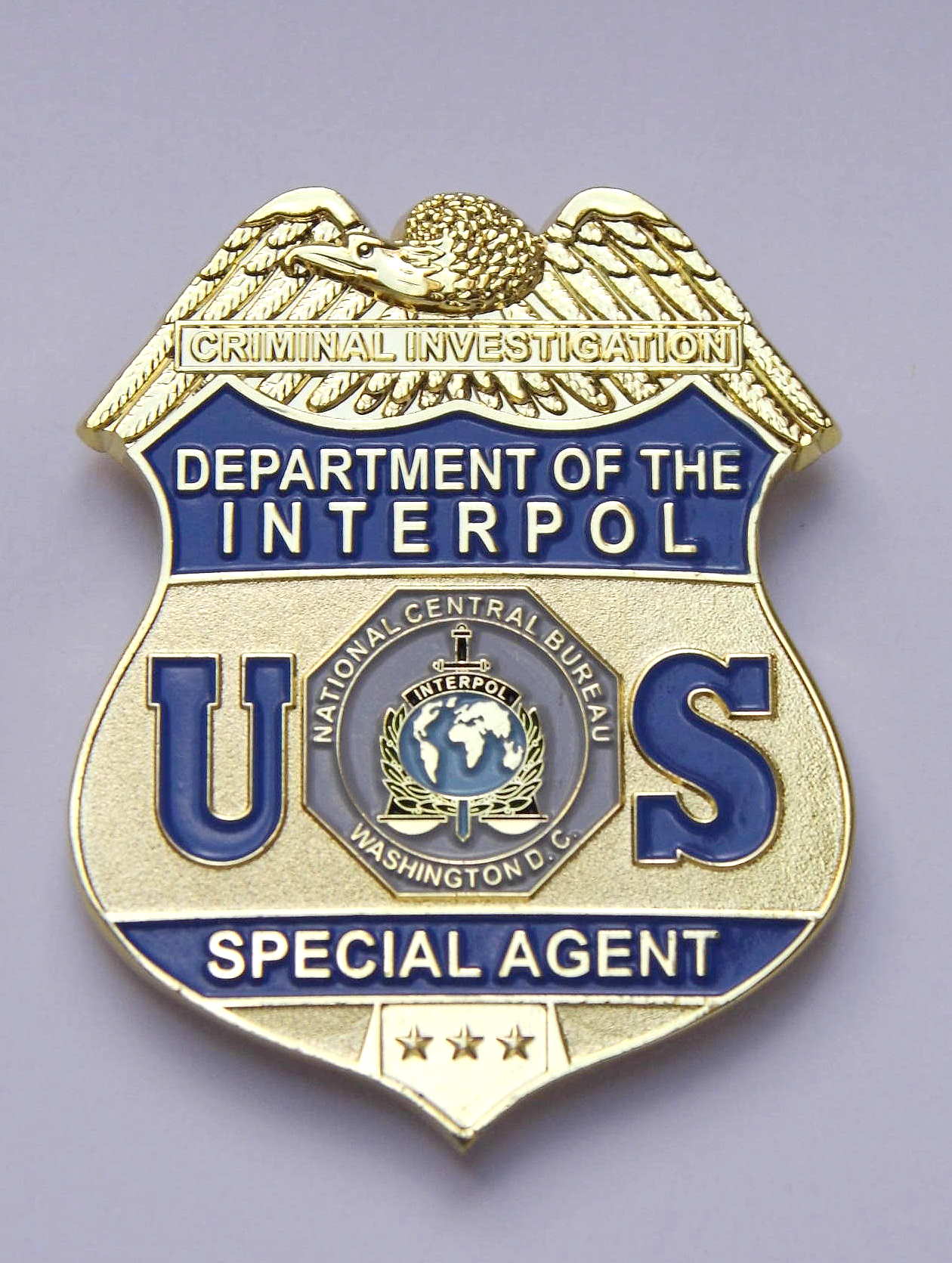 Interpol Badge USA