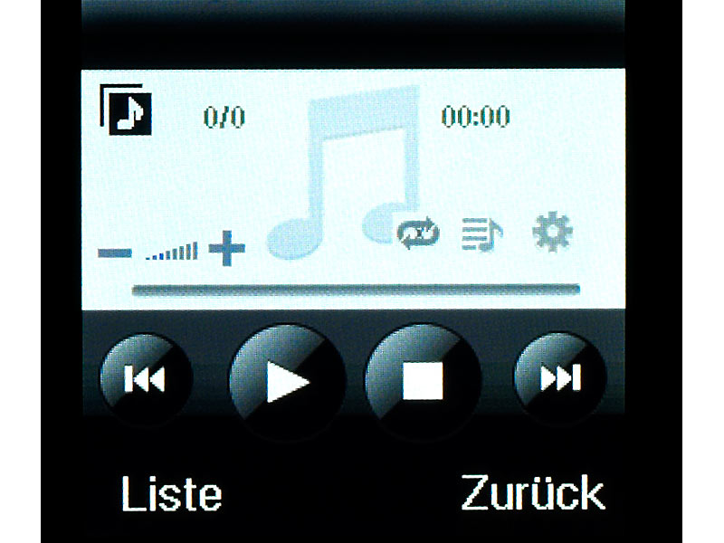 Bild Nr. 12 Handy-Uhr PW-315.touch mit Uhr und Mediaplayer