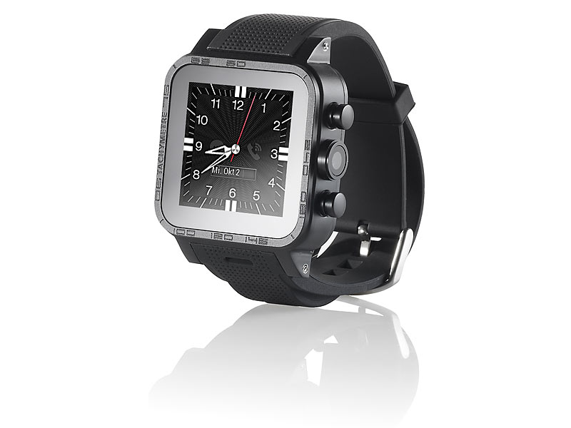 Bild Nr. 4 Handy Uhr MOBILE 1.5 -Smartwatch AW-420.RX mit Android4-BT-WiFi-1 GB