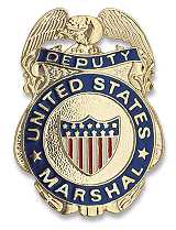 Badge US Marshal Service