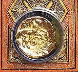 Keltische Replik Gold-Münze Trinovantes Stater