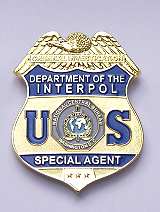 Interpol Badge USA